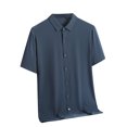 thumbnail image 1 of Sun Protection Shirts for Men Upf 50+ Long Sleeve Hooded Polo Shirts Polyester Quick Dry, 1 of 4