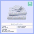 thumbnail image 3 of Mainstays Kids 220TC Cotton Star Queen, 4 Piece Sheet Set, 3 of 8