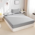 thumbnail image 4 of Birdeem Queen Size Fitted Sheet, Deep Pocket Mattress Cover with Non Slip Design, Breathable Polyester Fabric for Cool Comfortable Sleep, Fits Up to 11.8 Inch Deep, 4 of 9