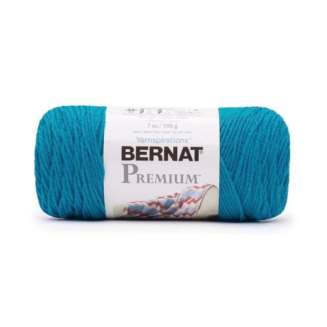 "Bernat® Fil Premium™, Acrylique #4 Moyen, 7oz/198g, 360 Yards"