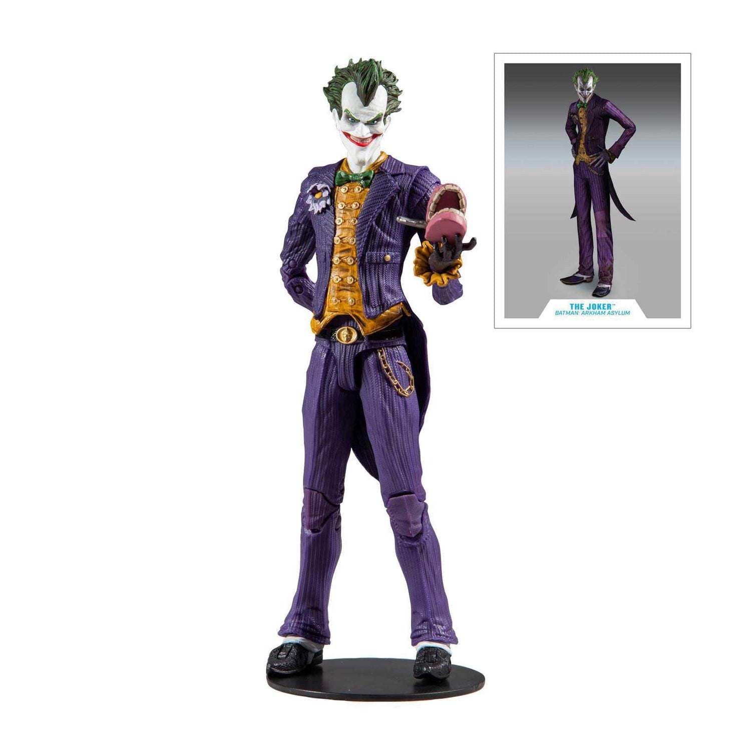 McFarlane Toys - DC Multiverse - Batman: Arkham Asylum Figurine Le Joker