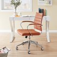 thumbnail image 2 of Modway Jive Mid Back Office Chair in Terracotta, 2 of 11