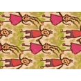 thumbnail image 1 of Ahgly Company Machine Washable Indoor Rectangle Transitional Mahogany Brown Area Rugs, 7' x 9', 1 of 7