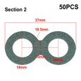 thumbnail image 2 of Battery Insulators Adhesive Paper Hollow Insulating Gasket For- H, 2 of 10