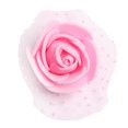thumbnail image 2 of GUOOL Lot de 100 Roses Artificielles Bricolage Mariage Bouquets de la Saint-Valentin Serre-Tête Rose, 2 of 5