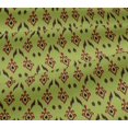 thumbnail image 5 of oneOone Tissu Jersey Viscose Style Argyle Imprimé Ikat BTY 60 Pouces de Large, 5 of 5