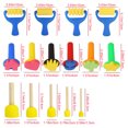 thumbnail image 3 of 44pcs Sponge Painting Brushes Kit Mini DIY Painting Kits Early Learning Kids Paint Set Child Play Gift, 3 of 10