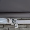thumbnail image 2 of ALEKO Retractable Home Patio Canopy Awning 10x8 ft, Gray Color, 2 of 9