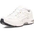 thumbnail image 2 of Vionic Women's Walker Classic Comfortable Leisure Shoes- Supportive Walking Sneakers That Include Three-Zone Comfort with Orthotic Insole Arch Support White Leather 11 Wide US, 2 of 15