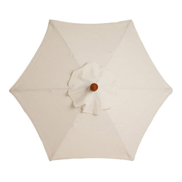 CUITING Auvent de Remplacement pour Parasol de Patio 6,6 Pi, Auvent de Marché, Toit de Parasol d'Extérieur, Housse d'Auvent de Remplacement pour 6 Baleines