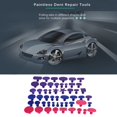 thumbnail image 1 of HURRISE 52Pcs Car Auto Body Dents Removal Pulling Tabs Paintless Dent Repair Tools, Car Dent Repair Puller Tabs, PDR Puller Tabs, 1 of 1