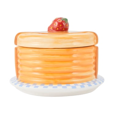 Bougie fantaisie en forme de pile de pancakes Anko