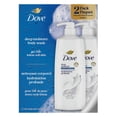 thumbnail image 2 of Dove Deep Moisture Body Wash, 2 x 1.04 L, 2 of 3