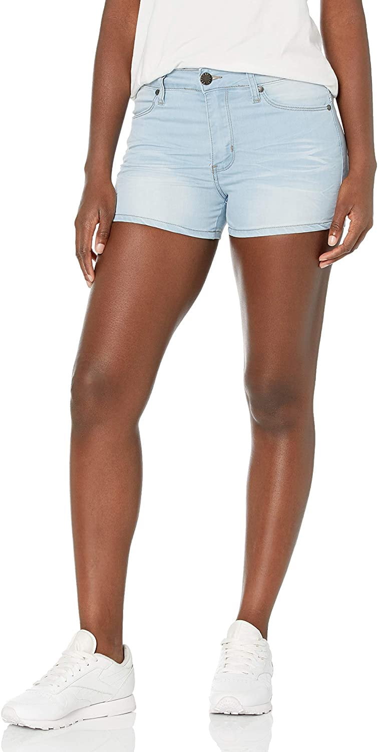 Shorts Denim Jeans Acid Washed Blue Active Wear for Summer Juniors Size 15