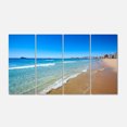 thumbnail image 2 of Benidorm Poniente Beach Waves - Seascape Canvas Art Print, 2 of 3