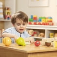 thumbnail image 2 of Melissa & Doug Cutting Fruit Set - Wooden Play Food Kitchen Accessory, Multi, 2 of 7
