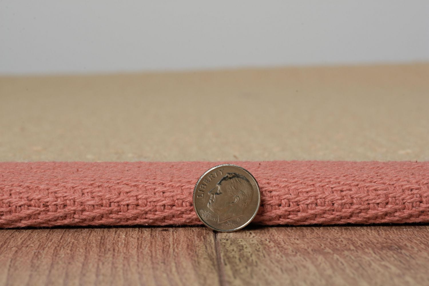 Tapis d'appoint Athena sisal et orange brûlé 1 pi 10 po x 2
