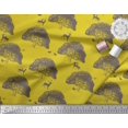 thumbnail image 2 of Soimoi Cotton Poplin Fabric Tree,Rabbit & Reindeer Animal Fabric Prints By Yard 42 Inch Wide, 2 of 3