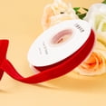 thumbnail image 4 of Flowers for Decoration,Single Sided Velvet Ribbon Gift Flower Packaging Ribbon Decoration Ribbon Diy Ribbon,Red Velvet Ribbon,Gift Ribbon for Gift Wrapping,Velvet Ribbon for Gift Wrapping, 4 of 5