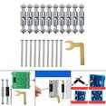 thumbnail image 4 of Xuanheng 21 Pcs High-Quality Iron Cassette Screws Support Rod , Adjustable for Wall Mount Switch Box Junction Box Socket 118 Metal Type, 4 of 8