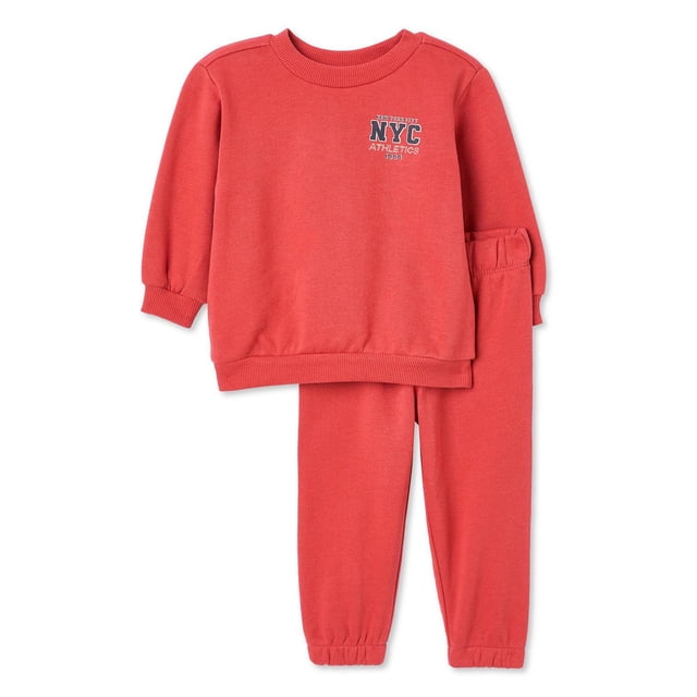 George Baby Boys' Two Piece Fleece Set