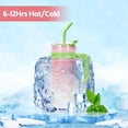thumbnail image 3 of 40 OZ Tumbler with Handle Leak Proof Reusable Water Bottle, 3 of 8