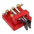 thumbnail image 3 of CW Key Automatic Morse, Morse Code Key Double Paddle, Morse Code Keyer Automatic Shortwave Portable CW Morse Telegraph Key for Camping Indoor, 3 of 7