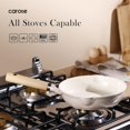 thumbnail image 3 of Poêle à Frire en Céramique Antiadhésive Chef Poêle Saine & Sans PFOAPFAS Compatible Induction Taupe, 3 of 7