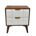 thumbnail image 3 of Table de Nuit Ginny en Noyer Bruni et Acacia Massif, 3 of 6
