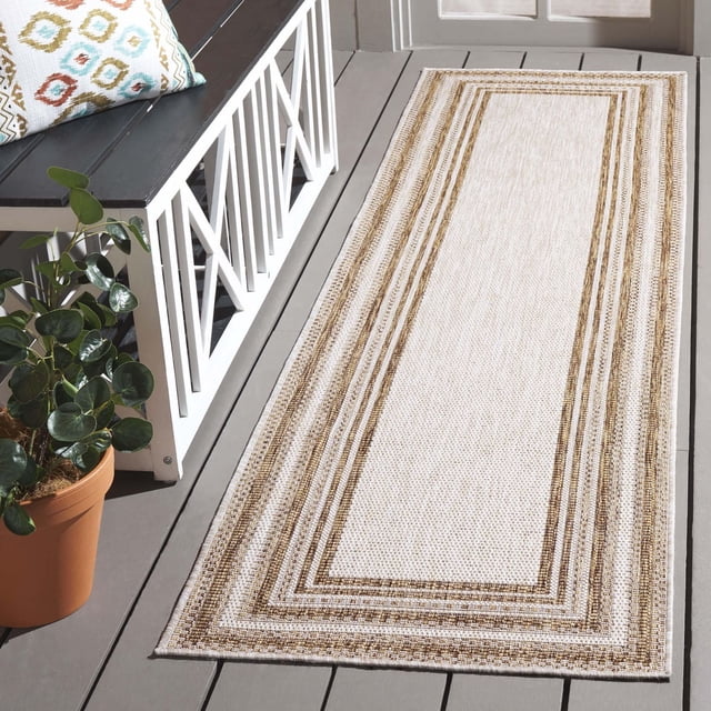 SAFAVIEH Beach House Carlie Tapis Intérieur/Extérieur Bordé