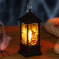 thumbnail image 2 of CJiaWei Large Candle Pumpkin Halloween Decoration With LED Tea Light Flameless Candle For Home Party Decoration, 2 of 5