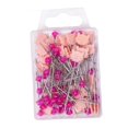 thumbnail image 3 of KLKCMS Straight Pins Hand Sewing Pins for DIY Activities Parties Wedding Decoration Pink, 3 of 9
