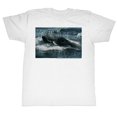 thumbnail image 1 of Jaws Jambes de Mer T-Shirt Blanc pour Adulte, 1 of 1