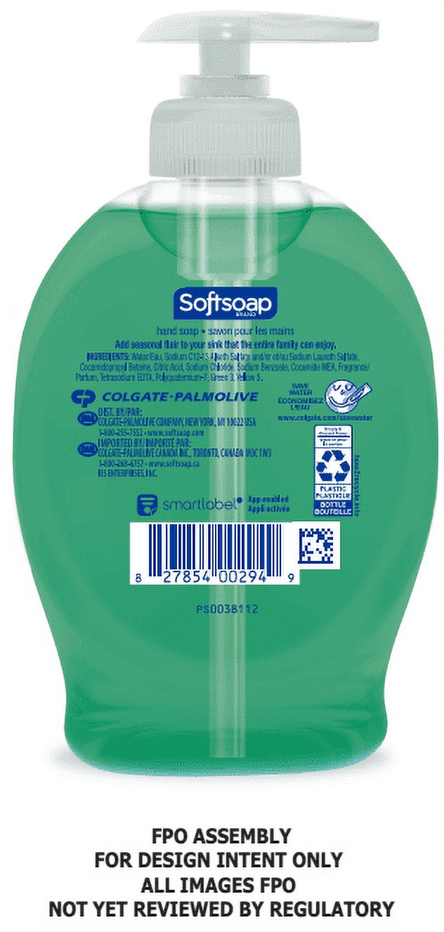 Softsoap Édition Limitée Savon Liquide pour les Mains Parfum de Fleur de Cerisier 1.47L