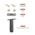 thumbnail image 3 of Unique Bargains 2 Sets Adjustable Height Bed Frame Support Legs Replacement(150mm-185mm/5.9'-7.3'), 3 of 6