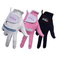 thumbnail image 3 of Golf Gloves Ladies Gloves Breathable Elastic Microfiber Non-slip Riding, 3 of 8