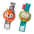 thumbnail image 1 of Infantino Wrist Rattles, Owl and Fox, 1 of 2