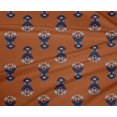thumbnail image 4 of oneOone Polyester Lycra Fabric Leaves & Floral Block Print Sewing Fabric BTY 56 Inch Wide, 4 of 4