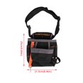 thumbnail image 3 of Conception Structurelle Sac à Main Électricien, Sac de Taille Durable, Usure- 8 Poches Ceinture Réglable pour Outils de Quincaillerie Outils Électroniques, 3 of 8