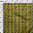 thumbnail image 2 of oneOone Tissu Viscose Georgette Feuilles & Floral Imprimé Bloc Tissu BTY 42 Pouces de Large, 2 of 4