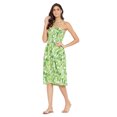 thumbnail image 4 of Oussum Robe Tube Courte pour Femmes Sans Manches, Robes d'Été, Vert, 4 of 7