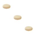 thumbnail image 4 of kurtrusly Stylish Round Cushions For Stools – Seating Experience Stool Cushions Polyester Seat Covers Mild Waterproofing beige 3Set, 4 of 6