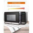 thumbnail image 3 of COMMERCIAL CHEF Small Microwave 0.9 Cu. Ft. Countertop Microwave with Touch Controls & Digital Display, 3 of 7