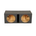 thumbnail image 1 of QPower QSBASS10 Boîtier d'Enceinte de Caisson de Basses Porté à Fente Ventilée Simple de 10 Pouces, 1 of 4