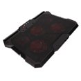 thumbnail image 4 of Laptop Cooler Portable USB Powered Height Adjustable with 6 Noiseless Fans LED Screen Touch for 12in To 17.3in Laptops, 4 of 14