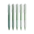 thumbnail image 2 of RRJ 5 Pack Retractable Ballpoint Pens, Quick Drying 0.5mm Black Ink Pens, Smooth Writing Pens for Study Exams Office Home, Large Capacity 5ml Ink Pens, Click Button Pens for Study Professionals, 2 of 6