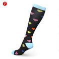thumbnail image 3 of CAROOTU Compression Socks for Women & Men Circulation-Compression Socks 20-30 mmHg for Running Sport Nurse, 3 of 7