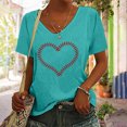 thumbnail image 5 of Birdeem T-Shirt Sans Manches à Col en V pour Femmes, Mode Décontractée, Imprimé, Chandail, 5 of 5