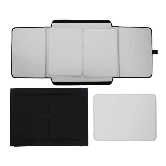 Tradeopia Black Portable Jigsaw Puzzle Storage Case for up to 1500 Pieces, with Sorting Trays & Detachable Board