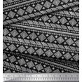 thumbnail image 2 of Soimoi Cotton Duck Fabric Aztec African Decor Fabric Printed Yard 56 Inch Wide, 2 of 3